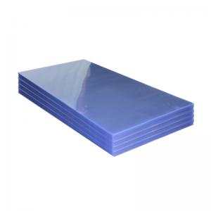 Película rígida de PVC flexible de vidrio moldeable al calor película rígida de 0,5 mm de espesor
