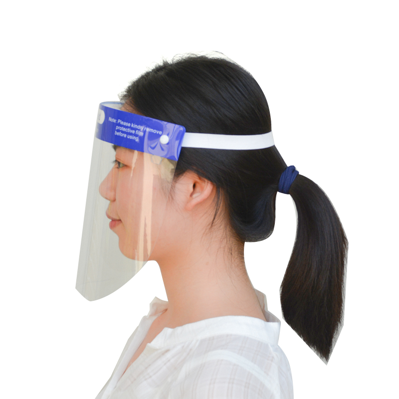 Protección facial antiniebla personalizada desechable de seguridad dental, protección facial, impresión con esponja