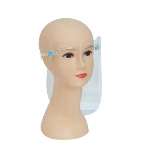 2021 Stock de fábrica, protector de cara completa, protector facial, visera transparente, protector facial para gafas