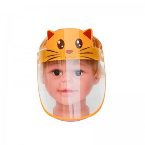 OEM venta al por mayor de máscaras de Seguridad reutilizables de plástico transparente para niños