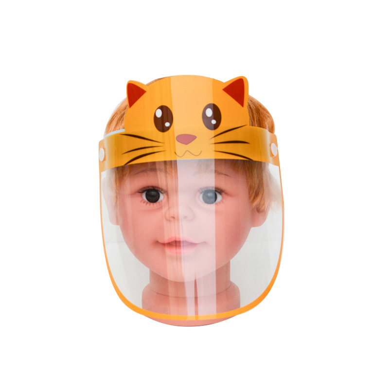 Protector facial de plástico para niños con aislamiento personalizado del distribuidor antiniebla OEM
